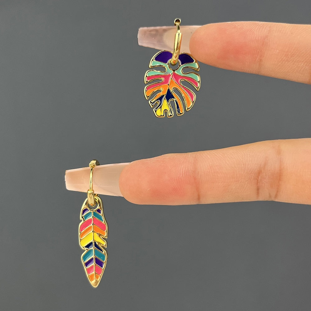 Luxurious 18-carat gold-plated natural pearl drop earrings