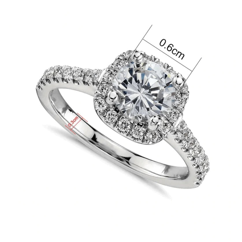 Oleana brilliant band ring
