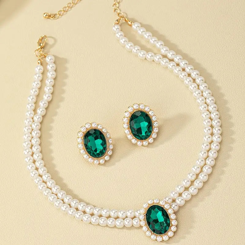 Elisandre Vermont Jewelry Set | Gold