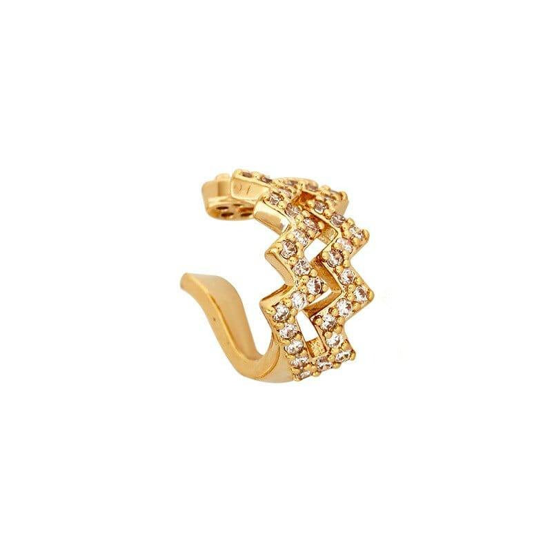 Jessie zigzag wrist earrings