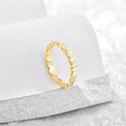 Rectangular signet ring