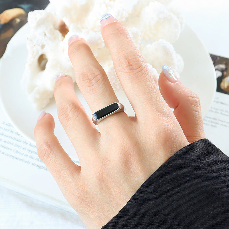 Brenda golden onyx ring