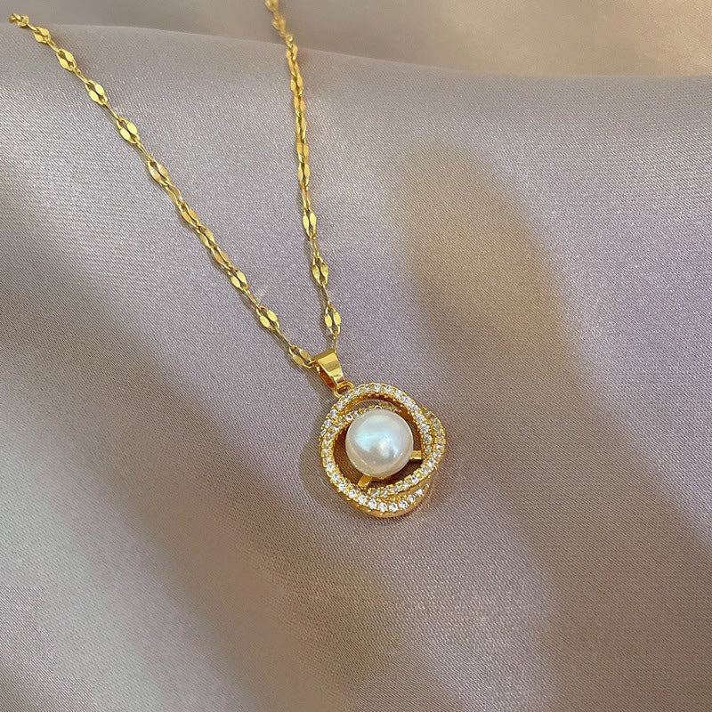 Burchette pearl pendant