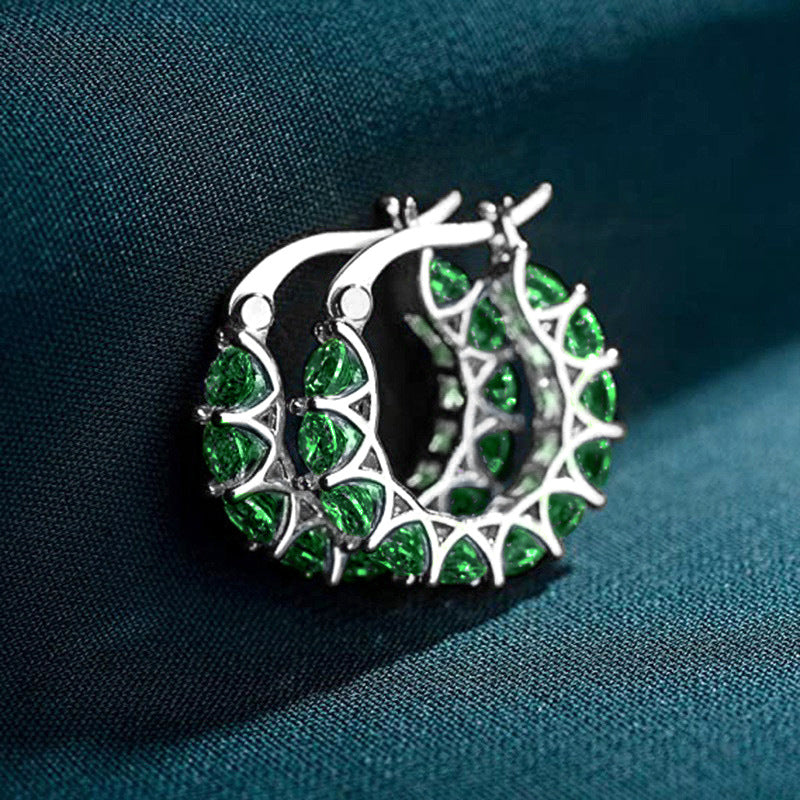Lúcia Verdeal Earrings | White Gold