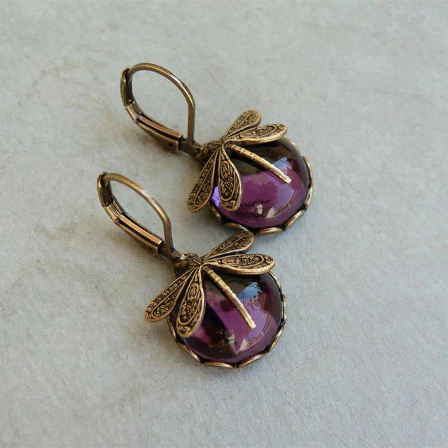 Exotic Crystal Earth Ring