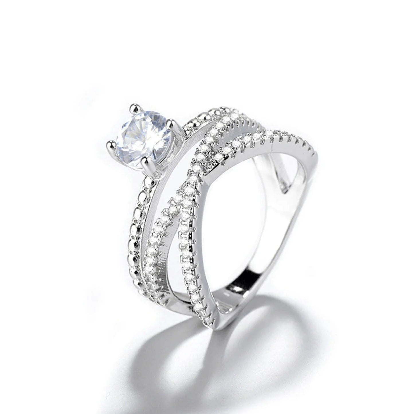 Interlocking maiden ring