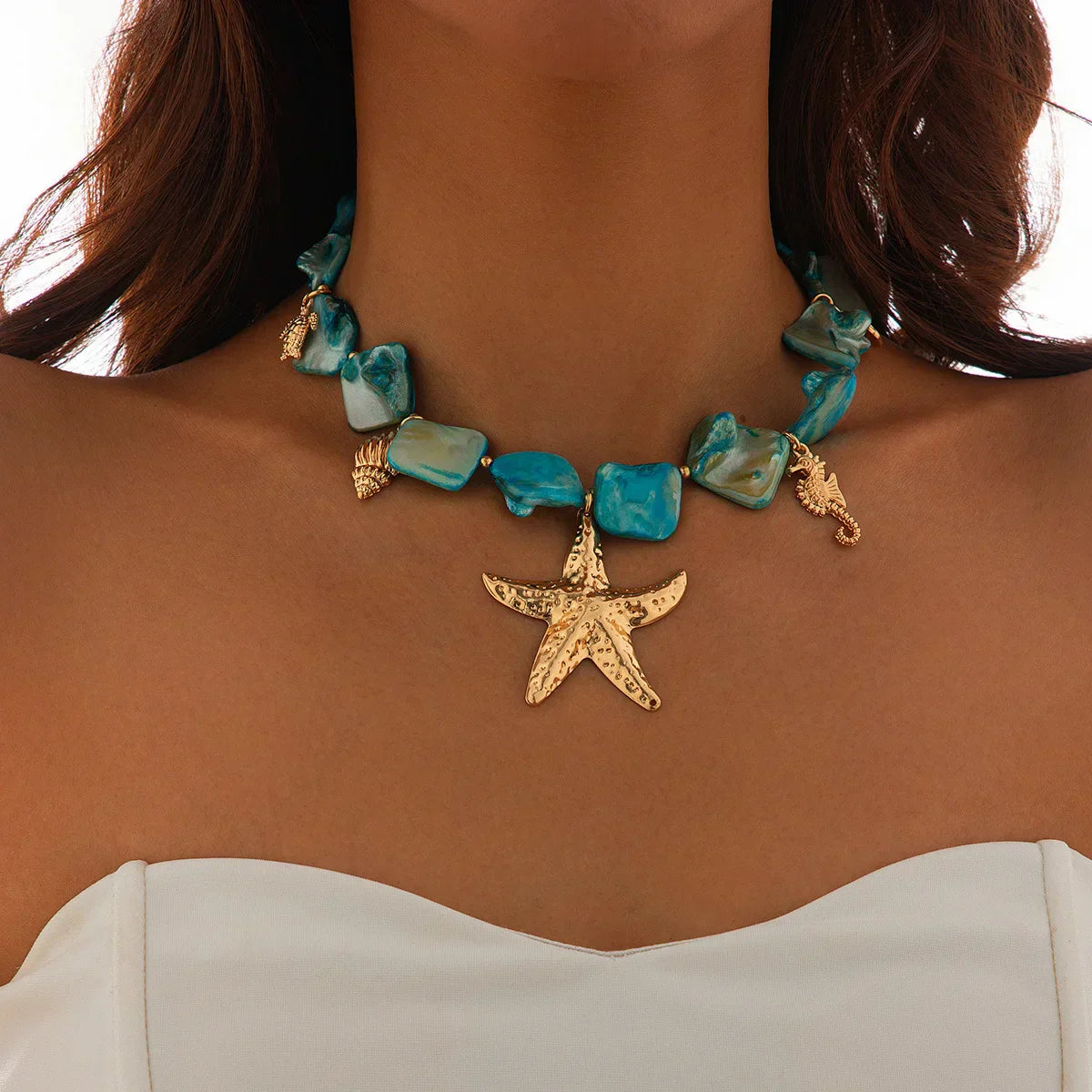 Blue Ocean Dreams Necklace