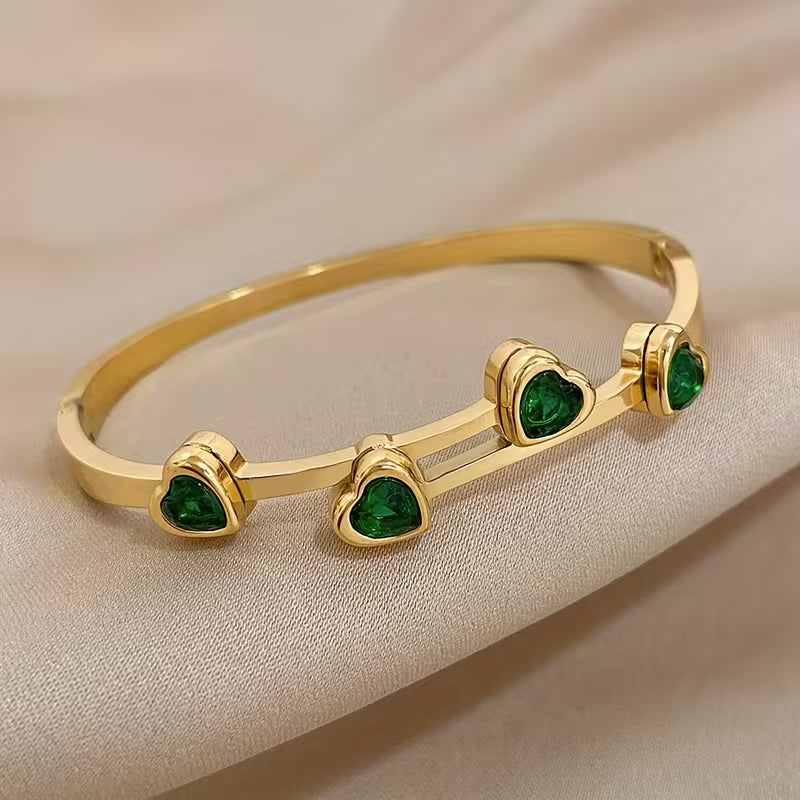Emerald Flow Ring | Gold