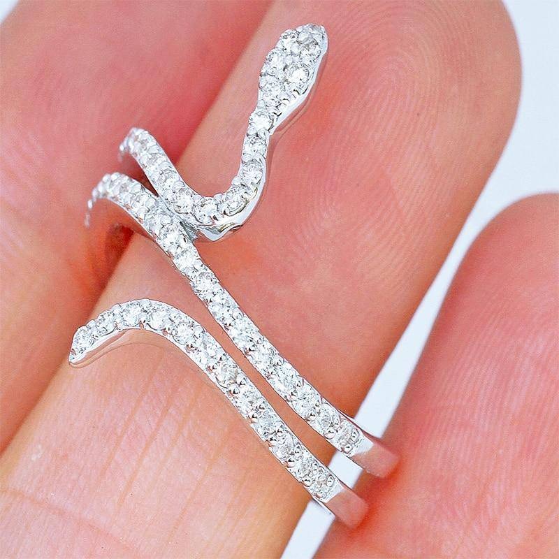 Gorgon serpent ring