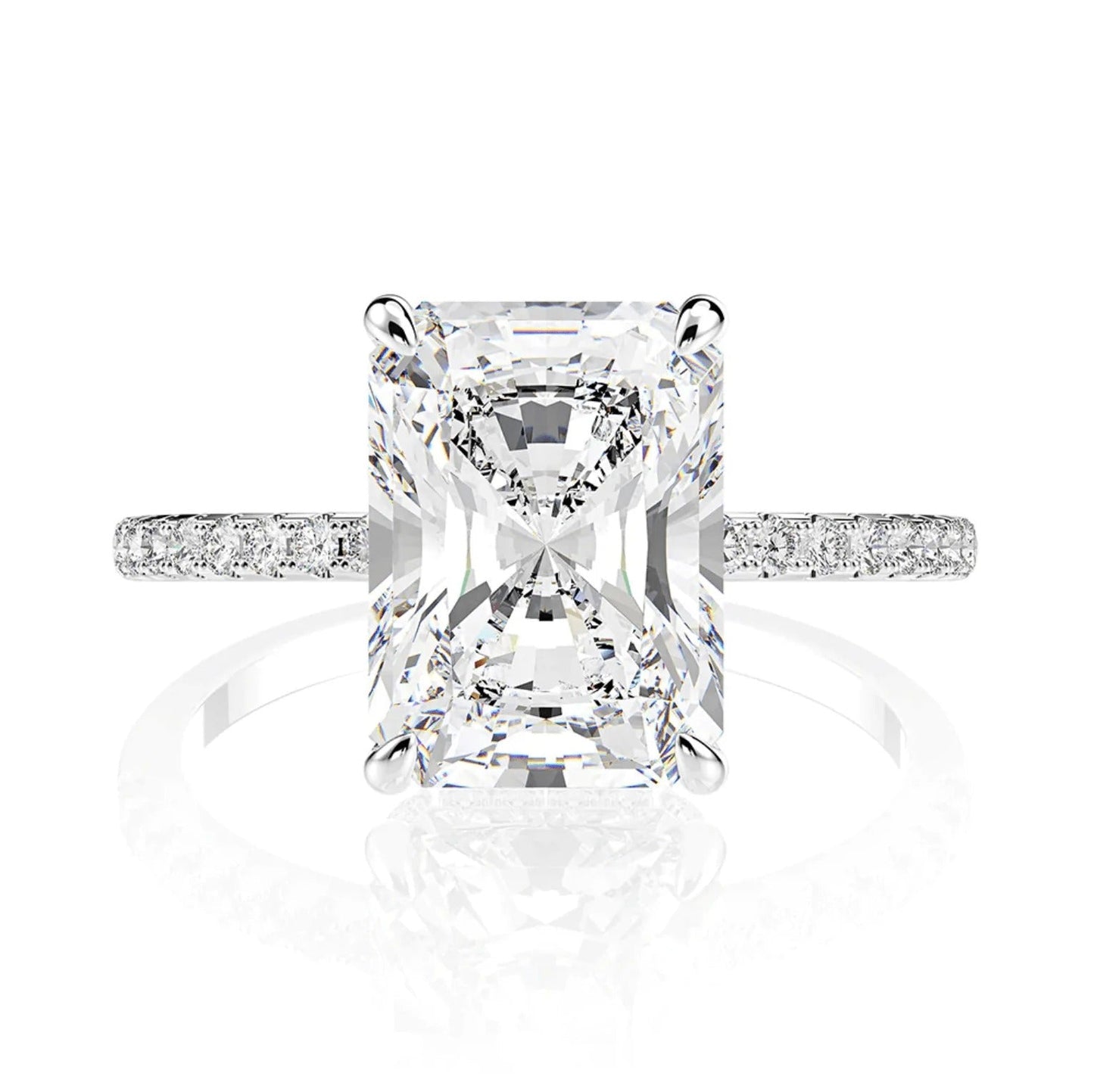 Sophy emerald cut ring