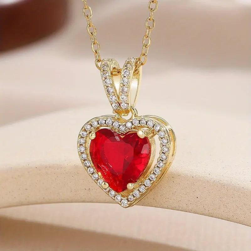 Ruby Tennis Bracelet | White Gold