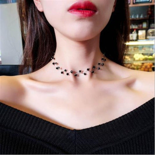 Somber Talise vine necklace with gems