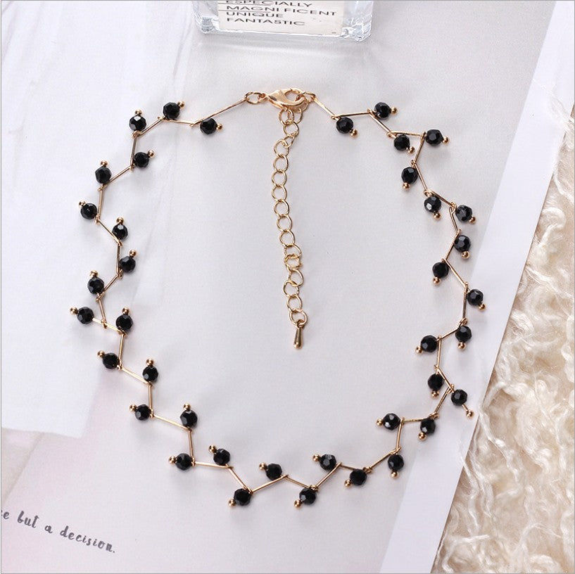 Somber Talise vine necklace with gems