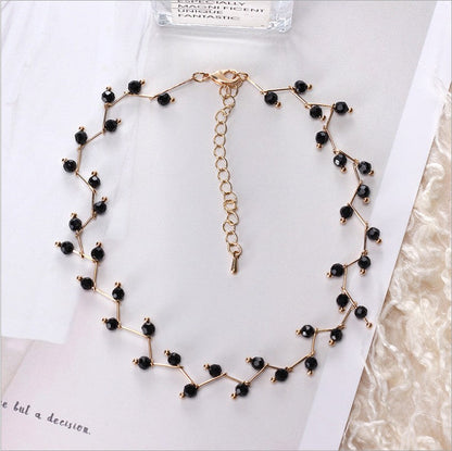 Somber Talise vine necklace with gems
