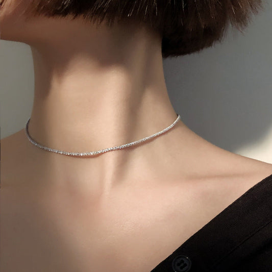 Cia sterling clavicle necklace