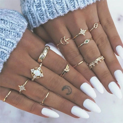 Unique premium pack of 8 to 12 rings