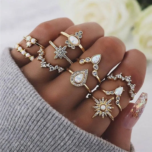 Unique premium pack of 8 to 12 rings