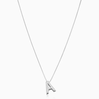 Cross Necklace | White Gold