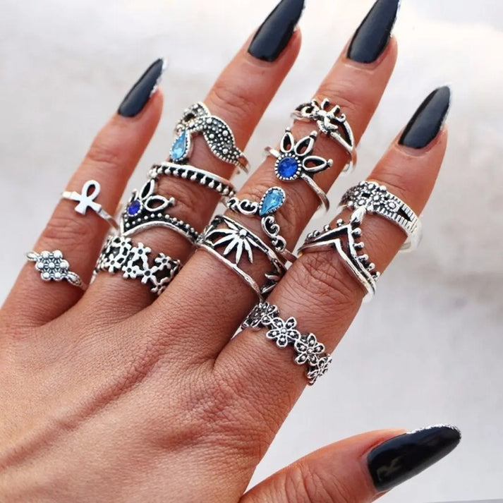 Unique premium pack of 8 to 12 rings