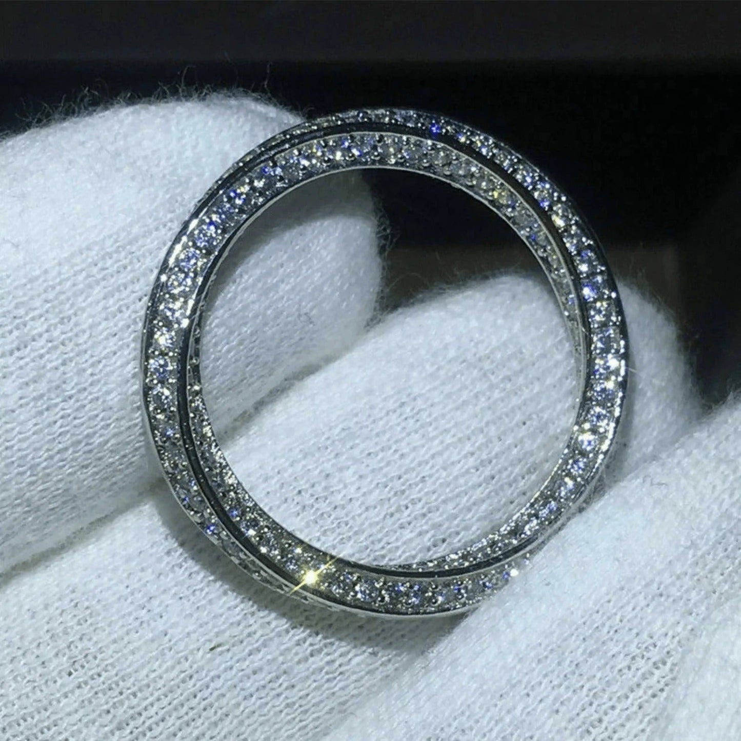 Julianne braided band ring