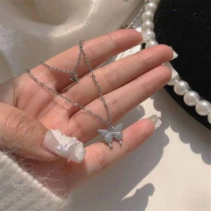 Annabella butterfly necklace