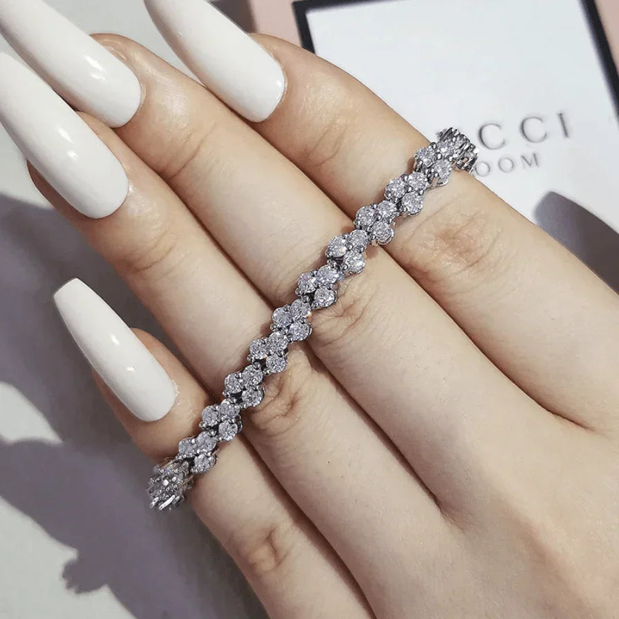 Golden bracelet ring