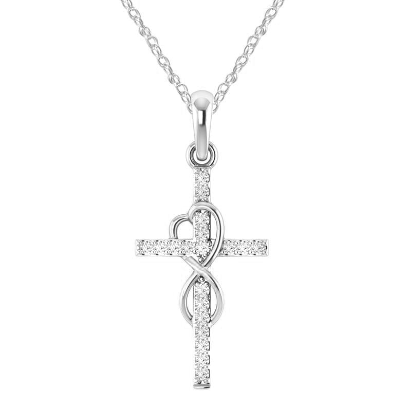 Blessed infinity crucifix cross
