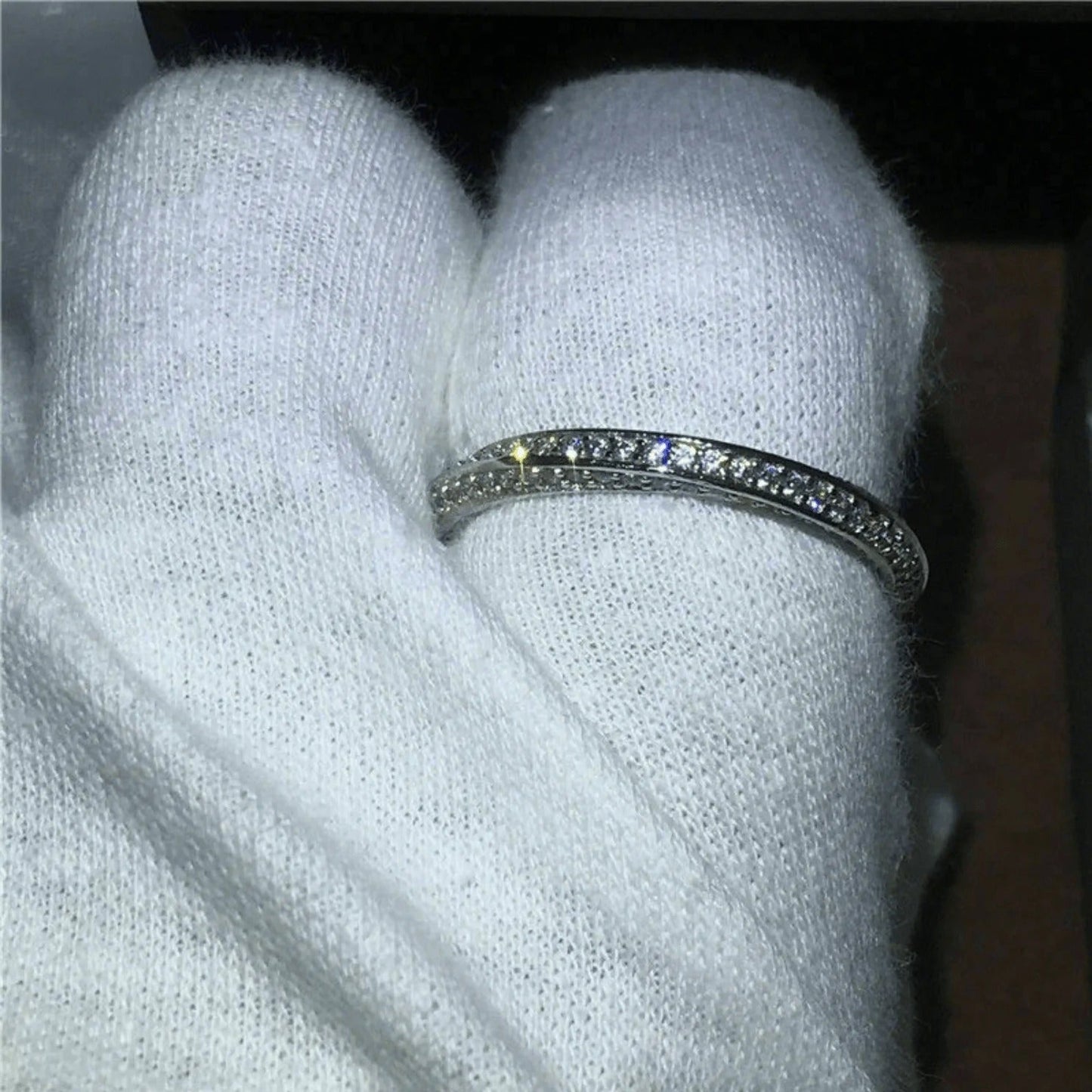 Julianne braided band ring