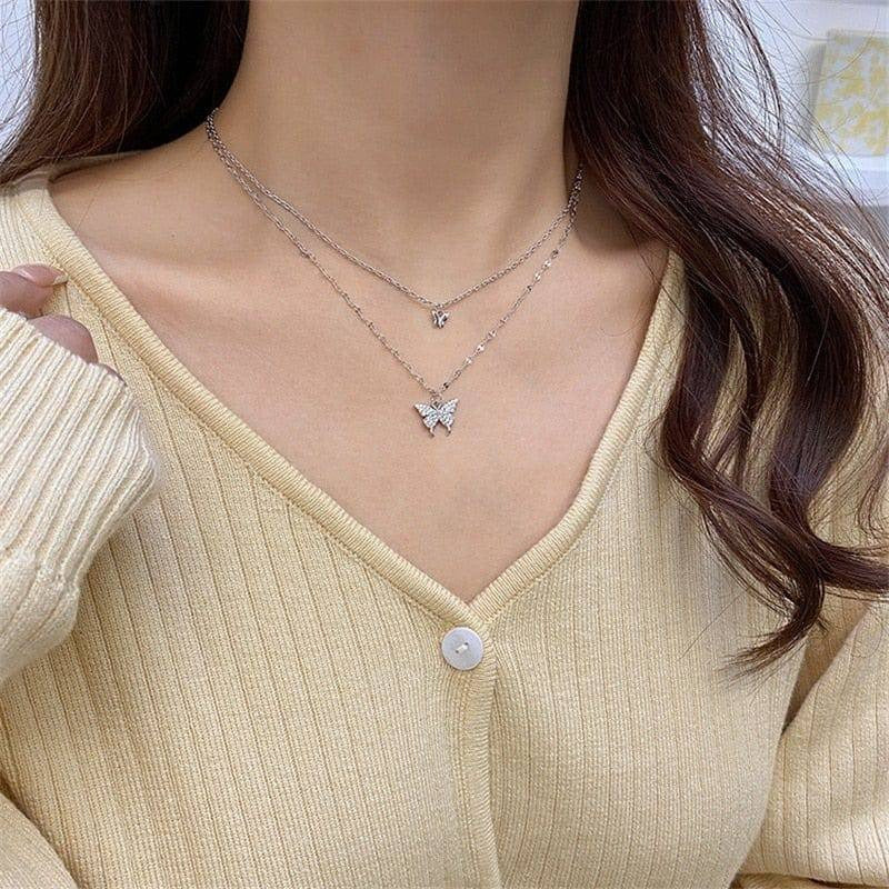 Annabella butterfly necklace