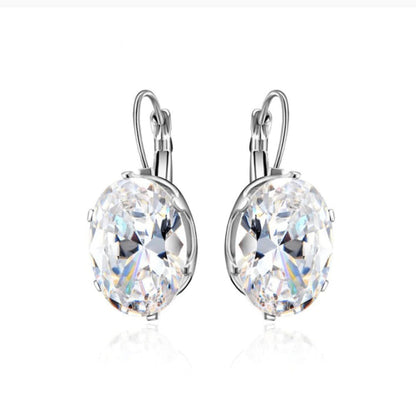 Ivy oval earrings