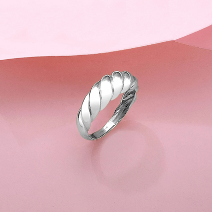 Link T-Bar Bracelet | White Gold