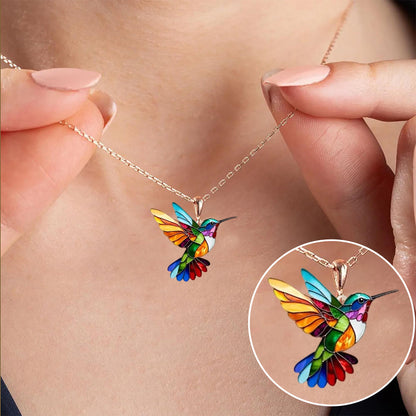 Magnificent Hummingbird Necklace with Free Earrings – Limited Time Offer