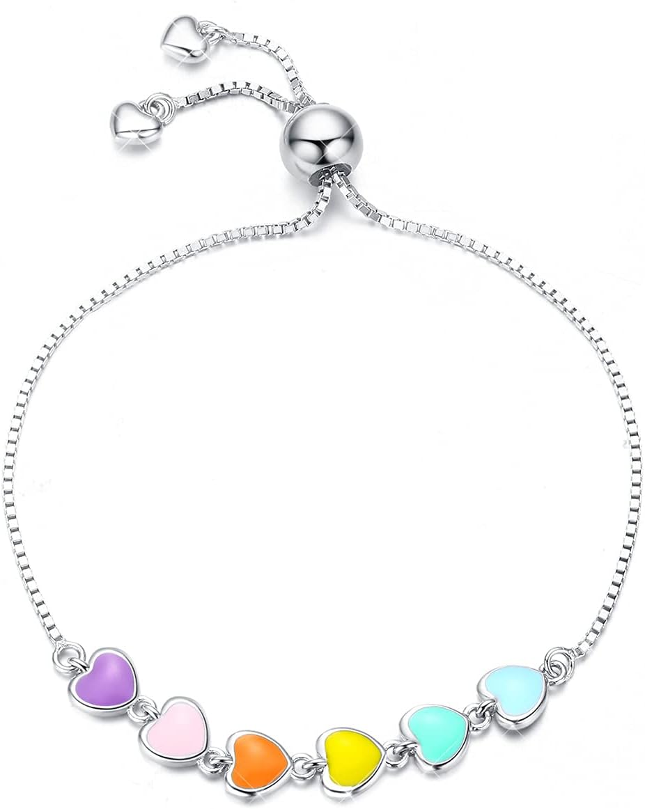 Sterling Silver Paw Print Bracelet – Adjustable Size
