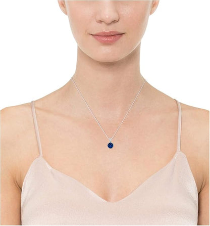 Oceanheart Twins Necklace | White Gold