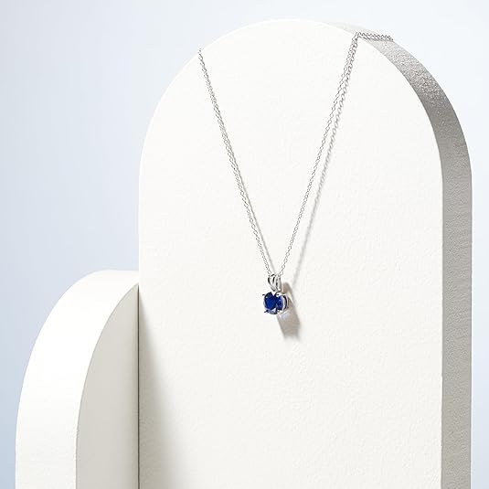 Oceanheart Twins Necklace | White Gold