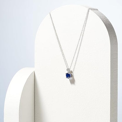 Oceanheart Twins Necklace | White Gold