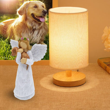 Memorial Dog Gift Box with Friendship Angel Figurine and Rainbow Bridge Chakra Bracelet