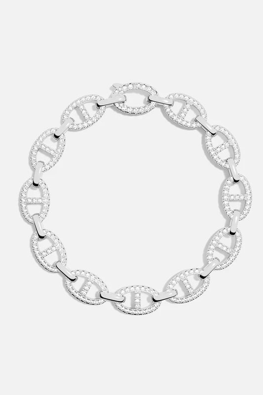 Moon Tears Stone Earring Set | White Gold