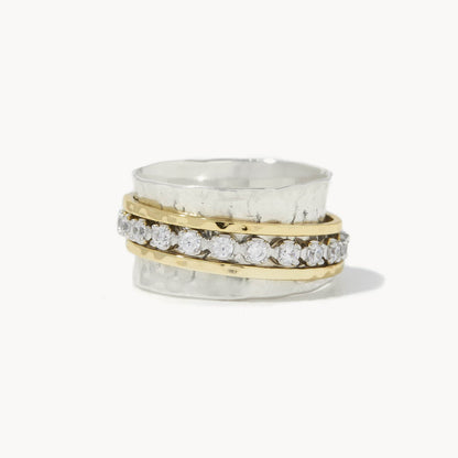Olivia spinner ring