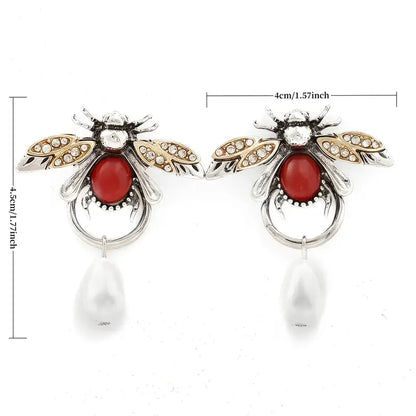 Vintage Bee Tomettes Earrings
