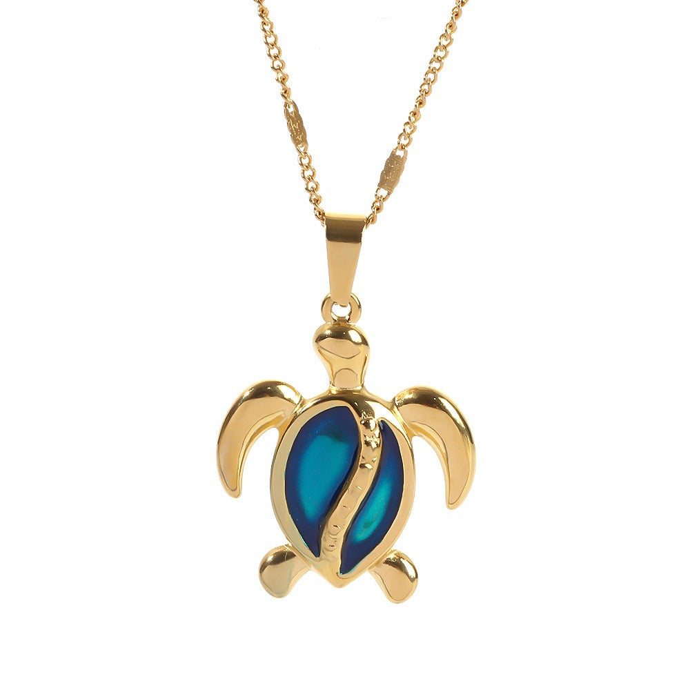 Dolphin Blue Ocean Dreams Necklace