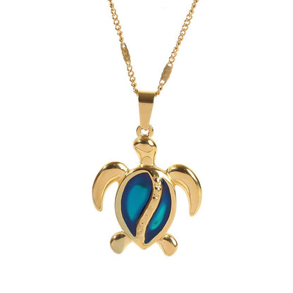 Dolphin Blue Ocean Dreams Necklace