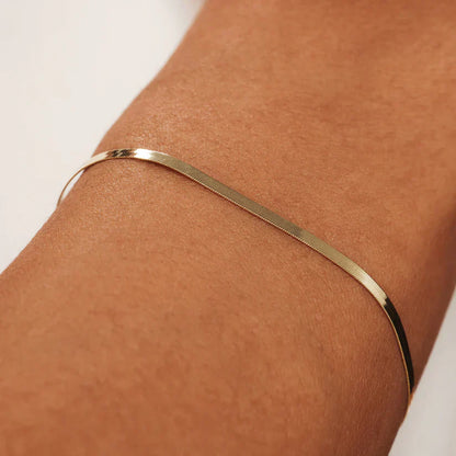 Serpent Sun Bracelet | Gold