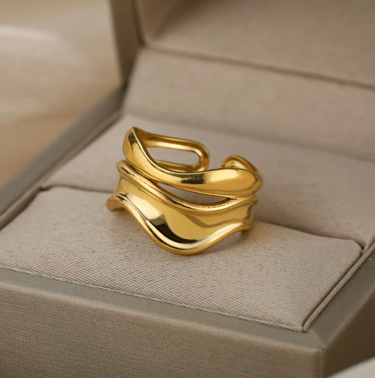 18-carat gold-plated evil eye earrings