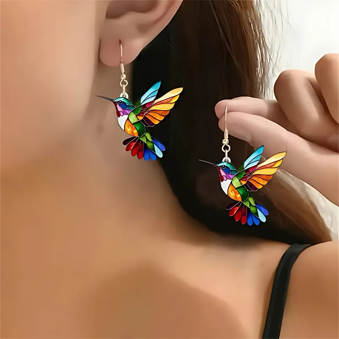 Magnificent Hummingbird Necklace with Free Earrings – Limited Time Offer