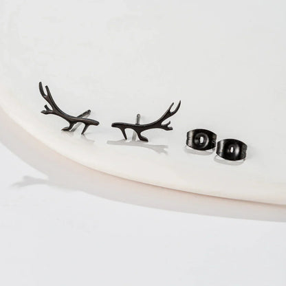 Fine Antler Earrings