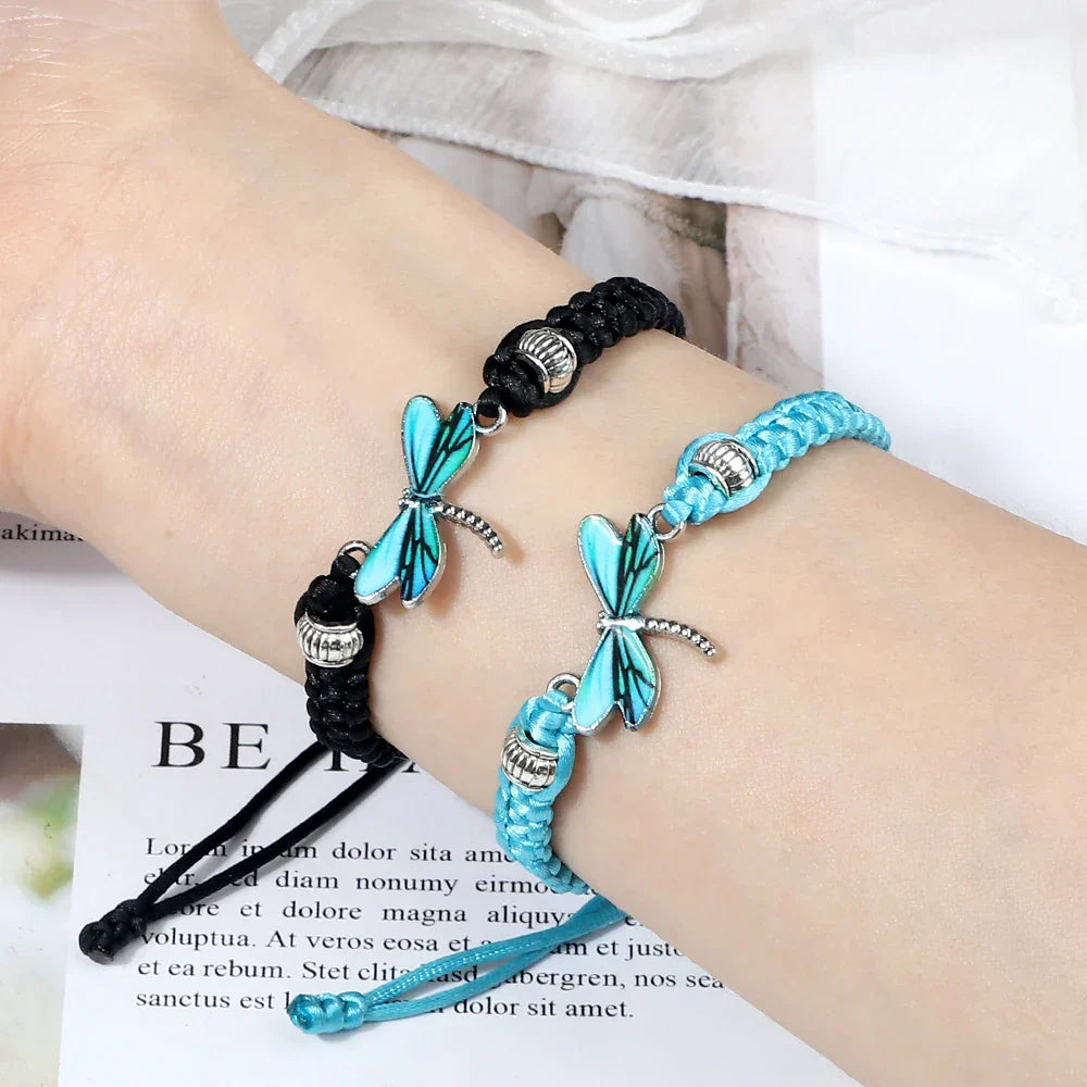 Hand-Woven Dragonfly Dreams Bracelet