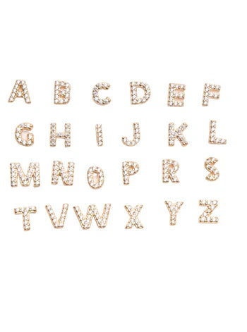 Initial 1-piece Earring | Gold