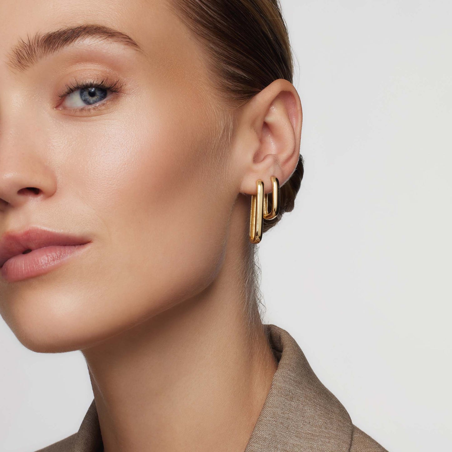 Icon Circle Earrings | Gold