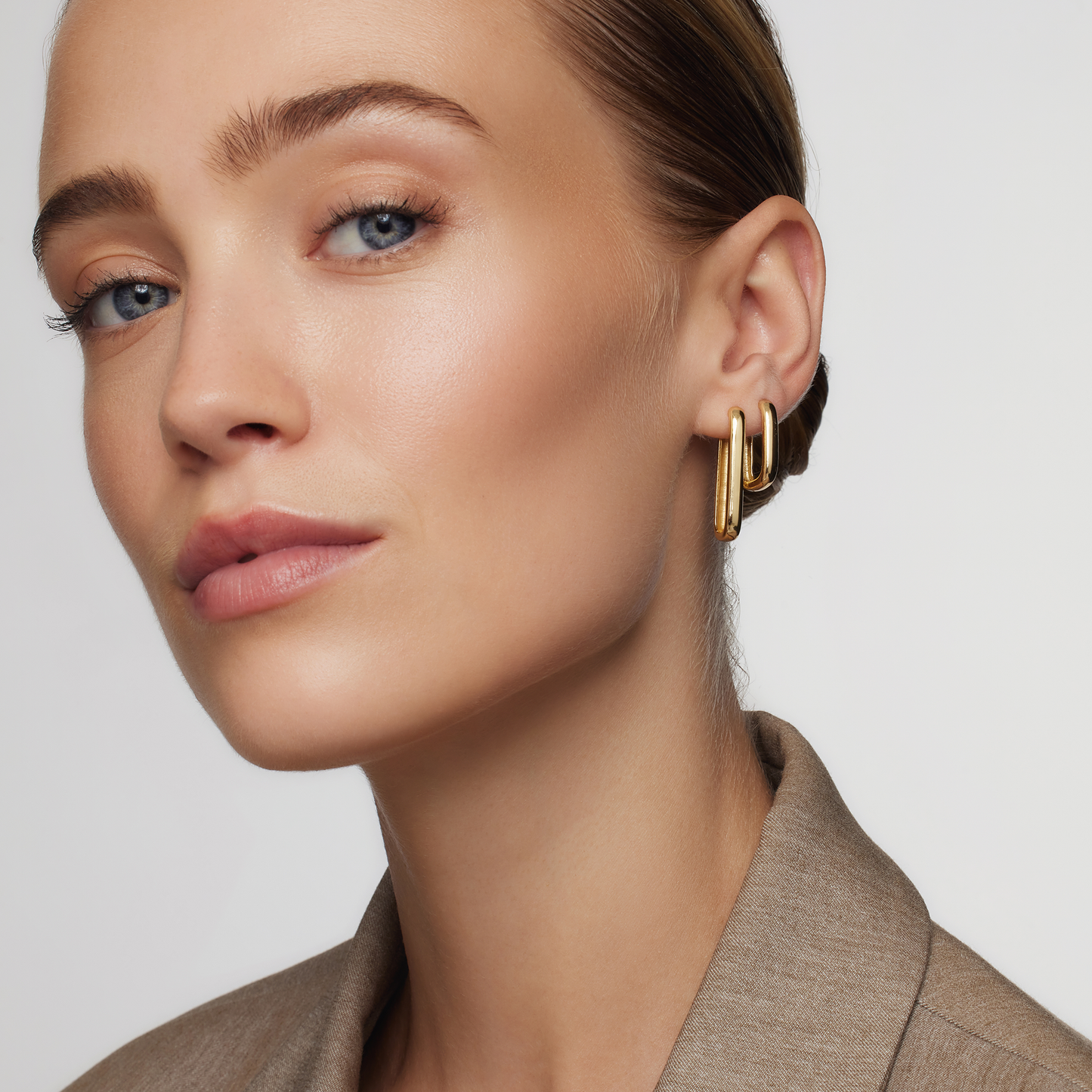 Icon Circle Earrings | Gold